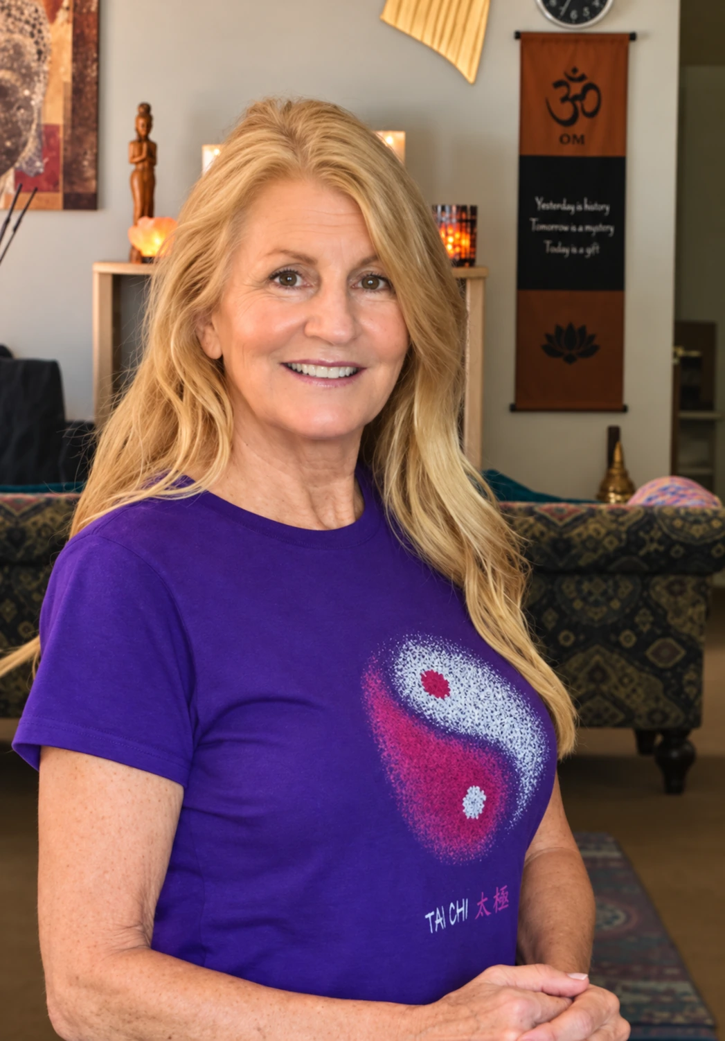 Dr. Kari Pagenhardt smiling at Suncoast Healing Center